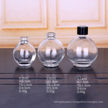 customized logo Glass reed diffuser bottle